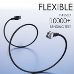 Load image into Gallery viewer, 180° Magnetic Ring Charging Cable (with 2 Ports)
