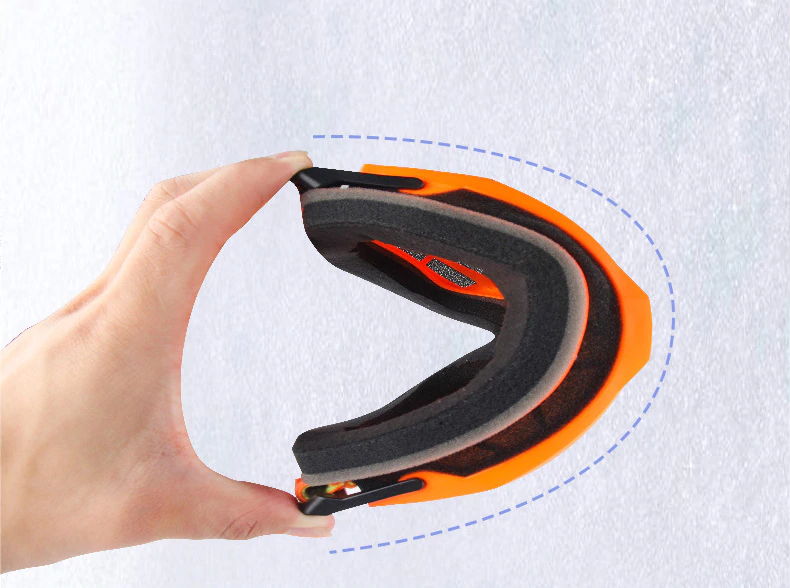 Ski Snowboard Goggles with Anti-fog UV - A67583