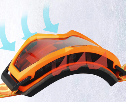 Ski Snowboard Goggles with Anti-fog UV - A67583