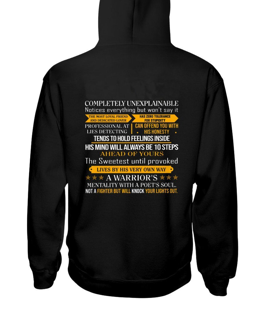 Copy of Copy of Completely Unexplainable Hooded Sweatshirt -test1 color variants