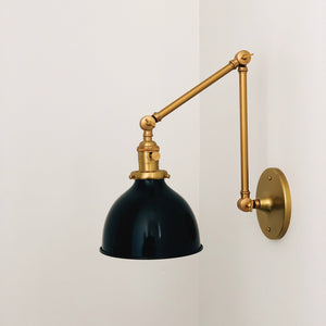 1970's gold wall Lamp